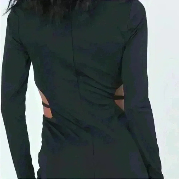 NWT Princess Polly Elizabeth Mini Dress in Black Sz US8 - Picture 5 of 6